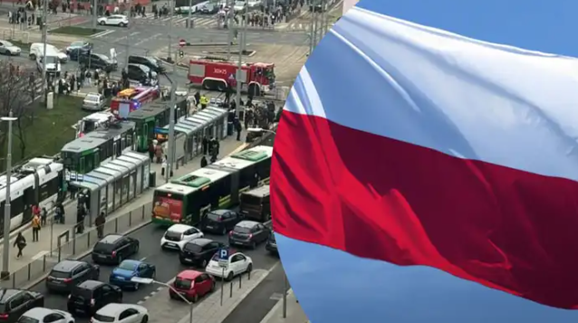 У польському Щецині авто в'їхало в натовп: серед постраждалих було 6 українців