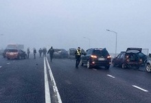 У Львові сталася масова аварія: зіштовхнулося близько 25 автомобілів