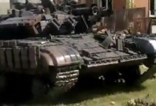 Волинські ианкісти підірвали себе разом з танком
