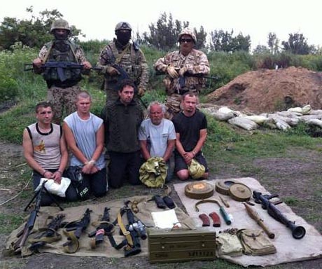 Затримали бойовиків нагороджених хрестами РФ, які знищили більше 10 одиниць української техніки