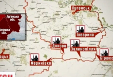 Кривава карта Сходу України