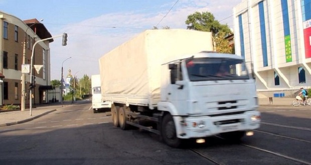 Частина примусової «гуманітарної допомоги» уже дісталася Луганська