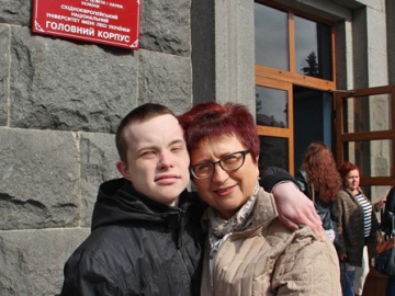 Лучанин — перший в Україні студент з синдромом Дауна