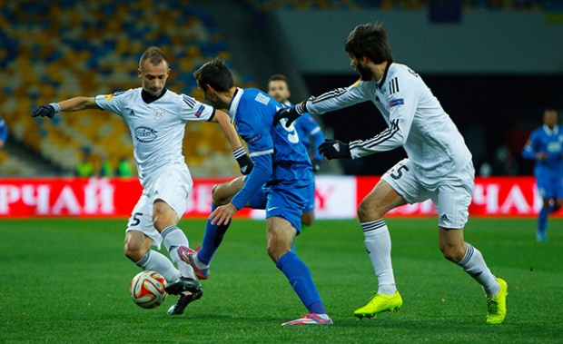 «Дніпро» став одноосібним аутсайдером у групі F Ліги Європи