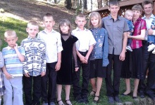 На Рівненщину з Донеччини переїхала сім’я з 11 дітьми