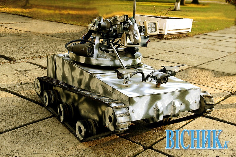 Галицькі винахідники розробили «безпілотний» танк-розвідник