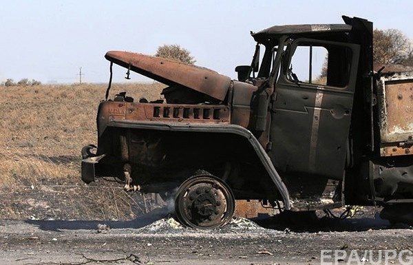 Поблизу Станиці Луганської підірвали вантажівку з військовими