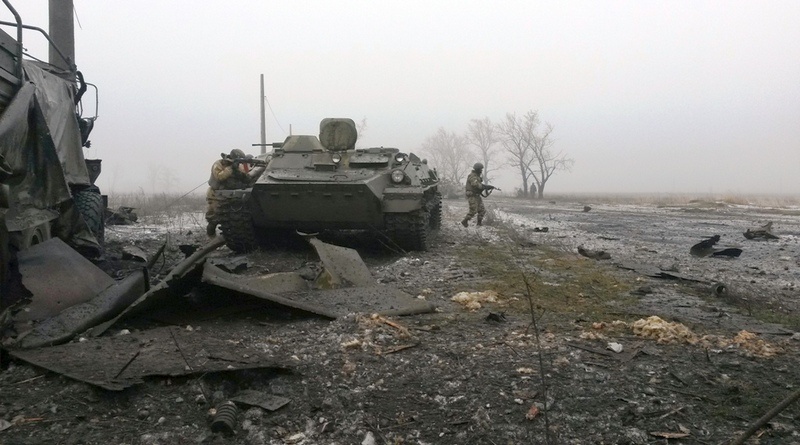 Українські десантники розгромили ворожу колону