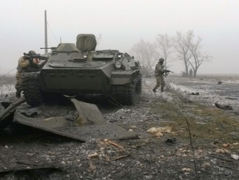 Українські десантники розгромили ворожу колону
