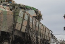 Через заблоковану трасу Дебальцеве-Артемівськ прорвався конвой 128 бригади з пораненими