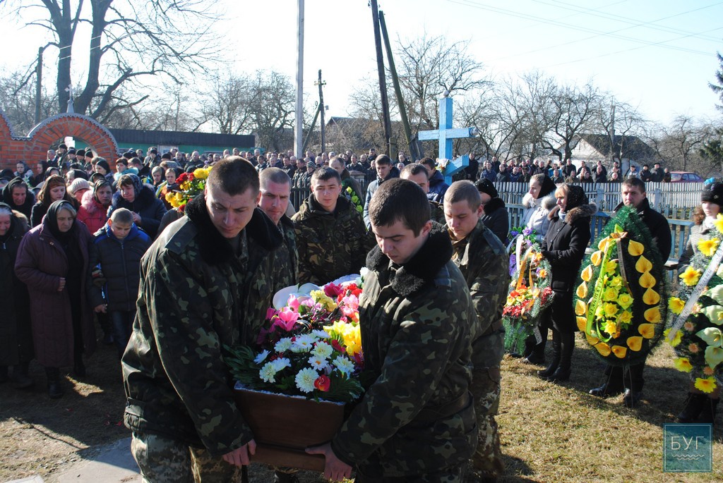 На Волині поховали військового, який загинув після обстрілу Краматорська