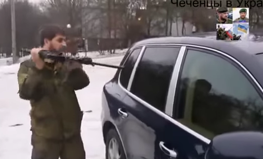 Як кадирівці захоплюють елітні авто на Донбасі