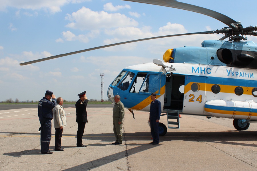 Український військовий вертоліт ледь не потрапив до терористів з Донбасу