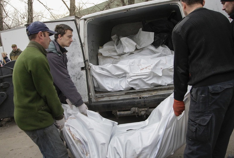 Бойовики віддали тіла 22 і фрагменти тіл «кіборгів» з аеропорту Донецька