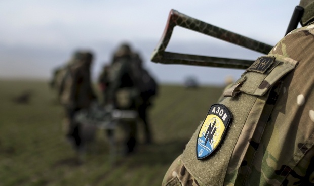 Азовці показали фрагмент 5-годинного бою за Широкине