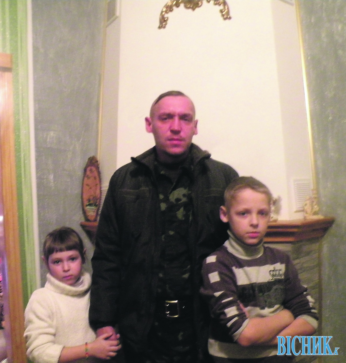 Дмитро Головін сам ростив двох діток і пішов на фронт