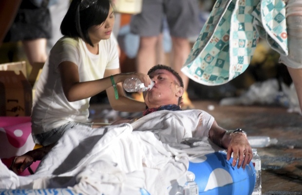 Внаслідок вибуху в аквапарку у Тайвані загинула одна людина і понад 400 отримали поранення