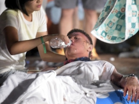 Внаслідок вибуху в аквапарку у Тайвані загинула одна людина і понад 400 отримали поранення