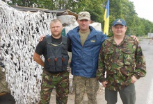 Волинські свободівці доставили гуманітарну допомогу на найсхідніші блокпости ЗСУ
