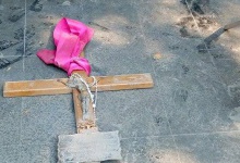 У Луцьку розгромили могилу Героя «Небесної сотні» Василя Мойсея
