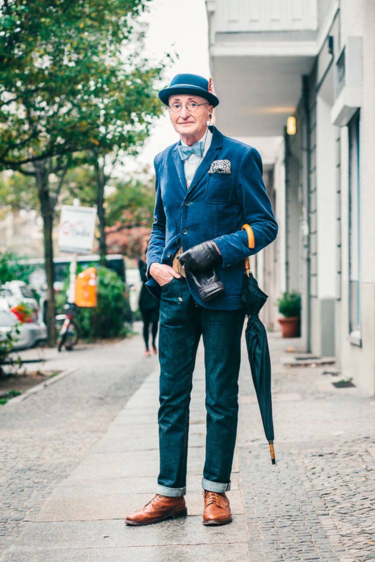Франтуватий німецький джентльмен у свої солідні 70 років став іконою стилю в Інтернеті