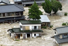 Стихія: У Японії через повінь евакуюють 150 тисяч осіб