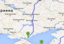 Українські вантажівки з продуктами для Криму поїхали в об’їзд — через територію РФ