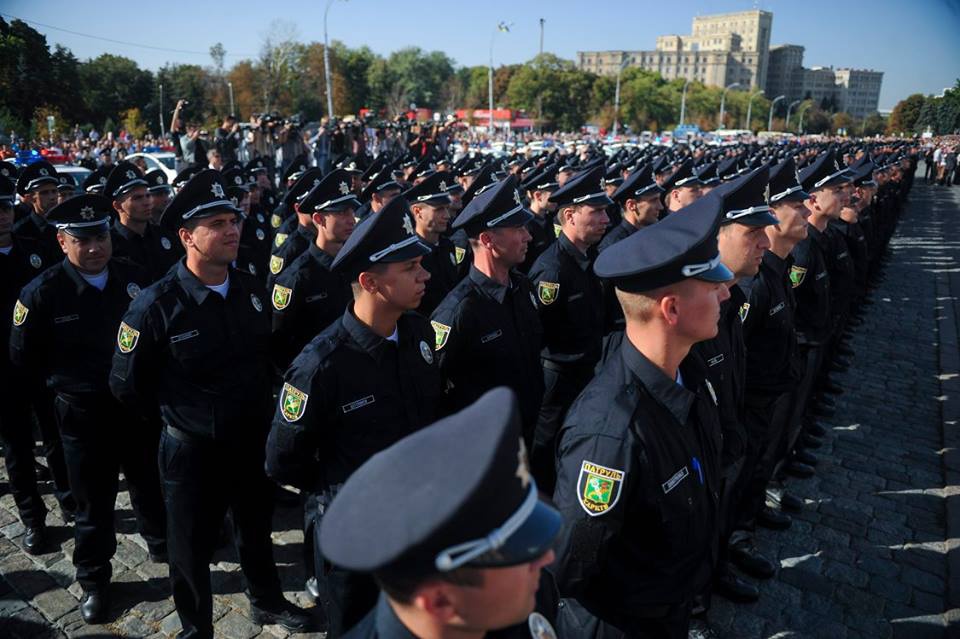 Нова патрульна поліція склала присягу в Харкові