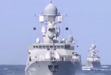 Міноборони РФ виклало відеозаписом удару по Сирії з кораблів