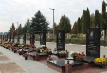 На Луцькому кладовищі освятили алею пам’ятників загиблим в АТО