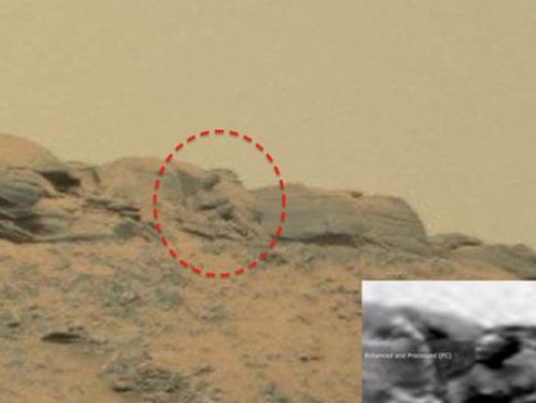 На Марсі виявили статую Будди