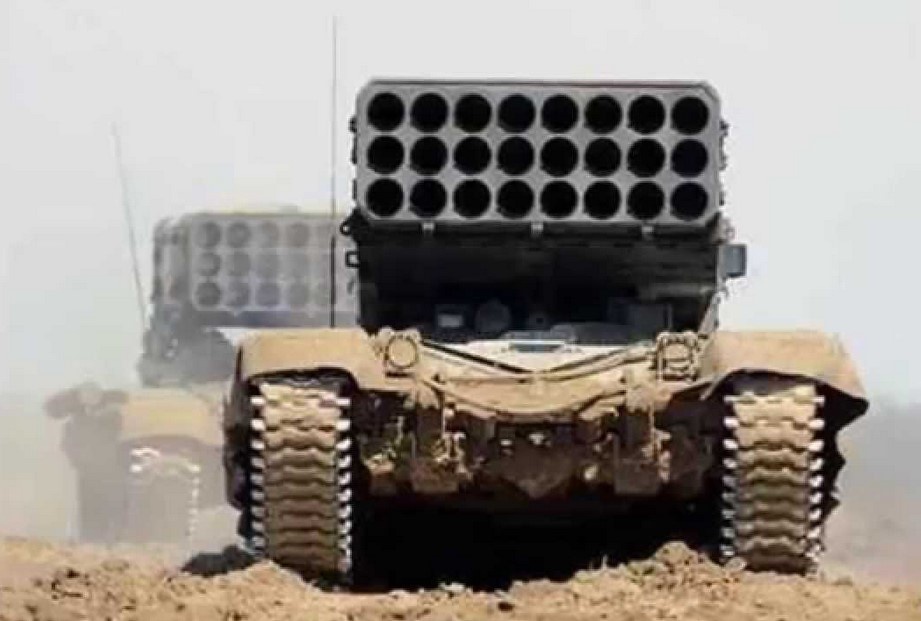 У Сирії засвітилися модернізовані установки «Буратіно» — ТОС-1А «Солнцепьок»
