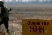 На Донеччині група бойовиків підірвалася на мінах