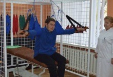 Луцький госпіталь отримав унікальне обладнання для реабілітації хворих з порушеннями опорно-рухового апарату