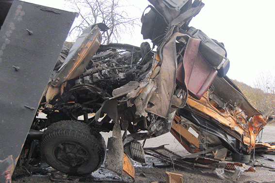 На Луганщині аварія за участю військових за участю волинянин — є загиблі