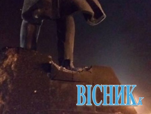 У Донецьку підірвали пам’ятник Леніну