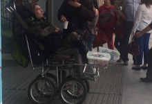 У Луцьку інвалід збирає гроші, спекулюючи на темі АТО