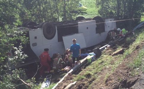 У Норвегії розбився туристичний автобус з українцями