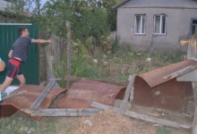 На Одещині селяни громили будинки циган через вбивство дитини (відео)