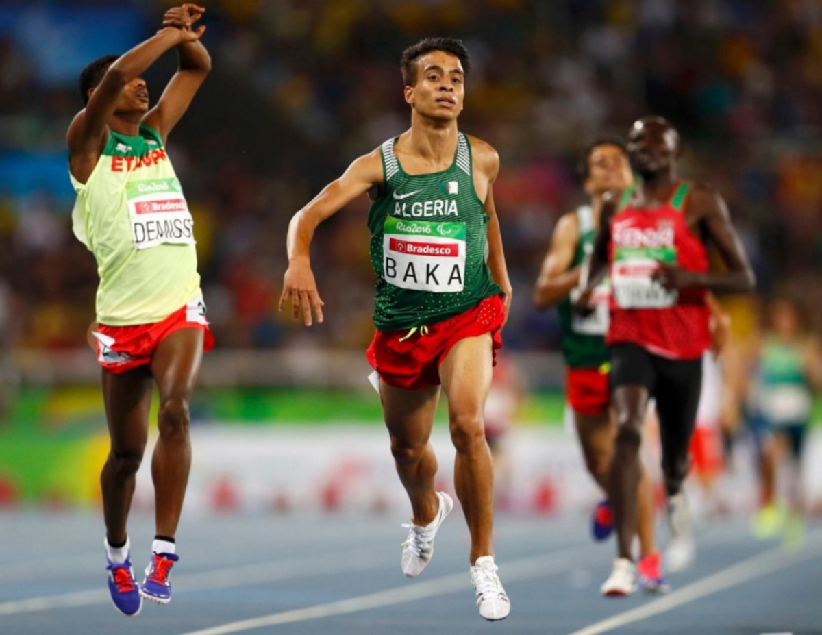 Четверо паралімпійців пробігли дистанцію у 1500 метрів швидше за олімпійського чемпіона