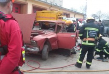 Волинські медики і рятувальники вчилися спільно діяти при порятунку постраждалих у ДТП