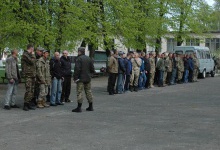 Волинських резервістів направили на навчання до війська