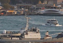 У Чорному морі затонув російський військовий корабель
