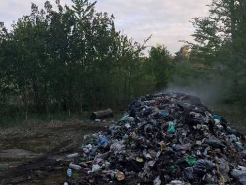 Засудили одного з водіїв, який несанкціоновано скинув на Волині львівське сміття