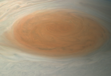 У NASA показали шторм на Юпітері у реальних кольорах