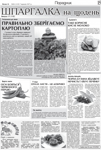 Сторінка № 15 | Газета «ВІСНИК+К» № 36 (1119)