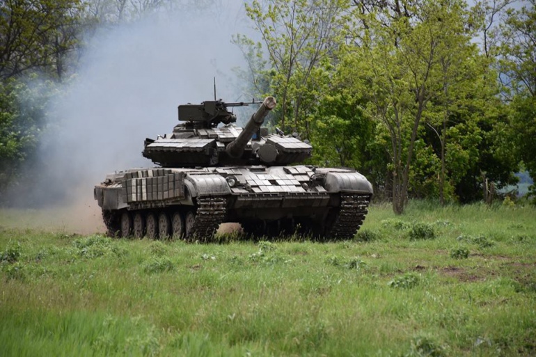 Волинські танкісти передавали досвід колегам на Луганщині