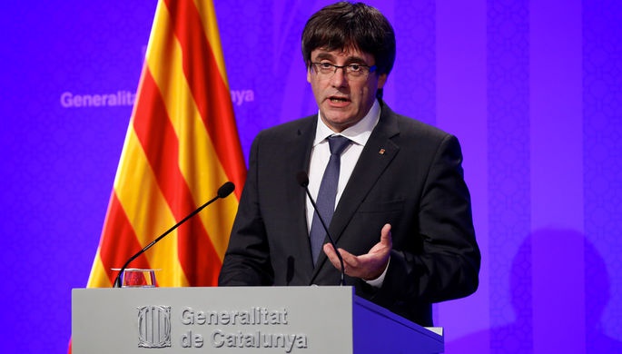 Очільник Каталонії підписав декларацію про незалежність