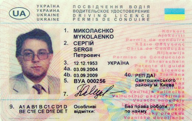 Для поїздок в ЄС українцям потрібно буде оновити водійські посвідчення