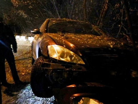Житель Бердянська розбив у Луцьку своє недешеве авто